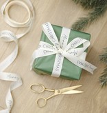 Cadeaulint Merry Christmas Wit (5m)