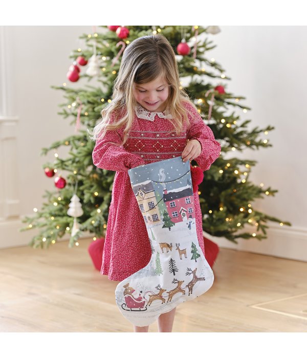 Feestelijke Kerstsok Decoratie