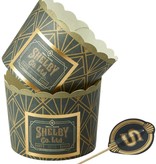 Cakevormpjes en Caketoppers Peaky Blinders (8st)