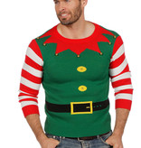 Kersttrui Groen Kerstelf