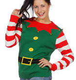 Kersttrui Groen Kerstelf