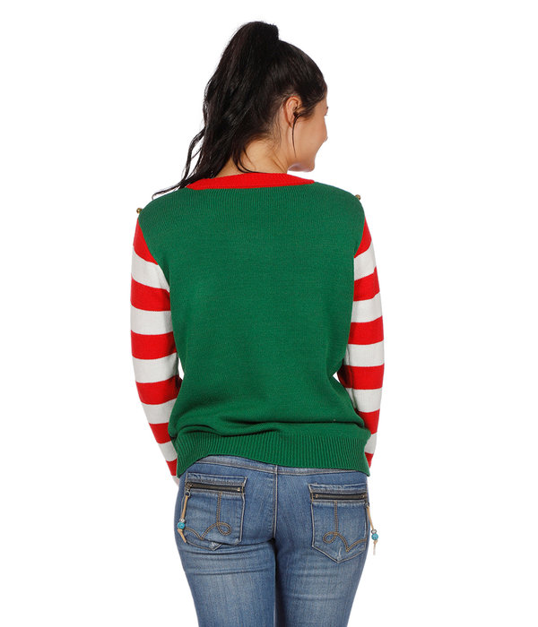 Kersttrui Groen Kerstelf