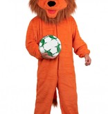 Pluche Mascotte Leeuw Oranje