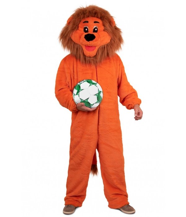 Pluche Mascotte Leeuw Oranje
