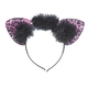 Diadeem Met Roze Luipaard Oren