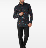 Pac-Man Blouse Zwart Heren Opposuits