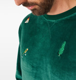 Kerst Sweater Groen X-Mas Icons Opposuits Deluxe