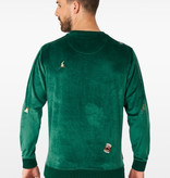 Kerst Sweater Groen X-Mas Icons Opposuits Deluxe
