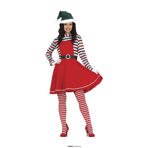 Kerst Hulp Elfen Outfit Dames Chic