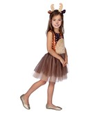 Jurk Rendier Meisje Met Tiara