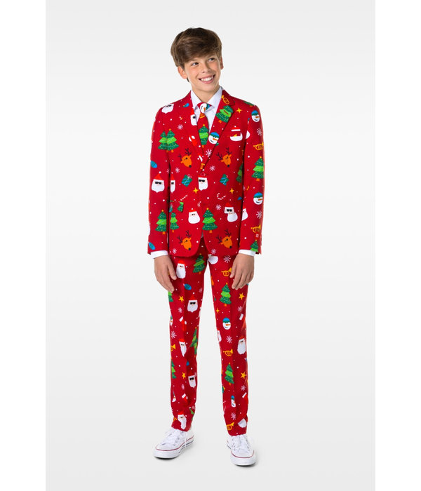 Tiener Kostuum Festivity Red Opposuits