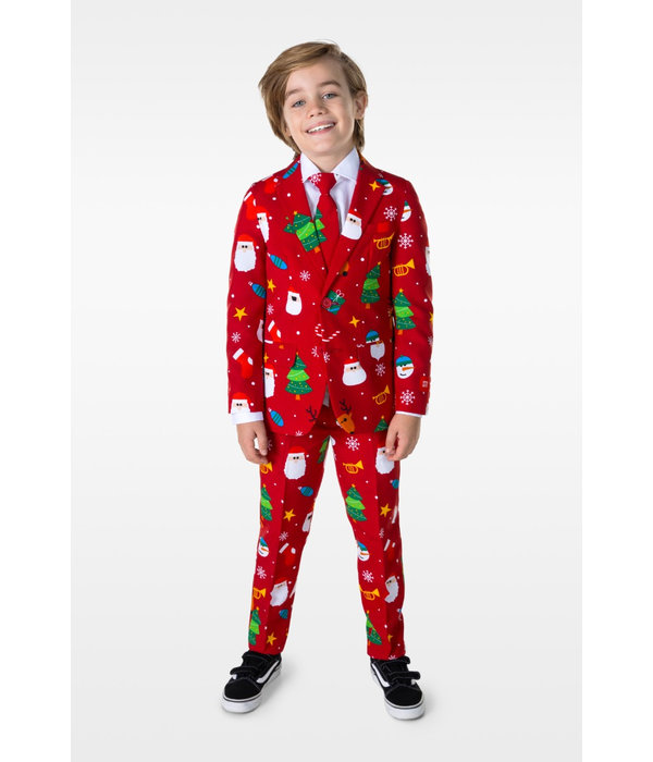 Kind Kostuum Festivity Red Opposuits