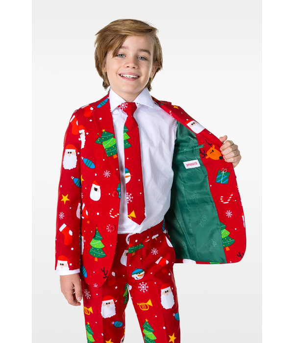 Kind Kostuum Festivity Red Opposuits