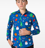Tiener Blouse Festivity Blue Opposuits