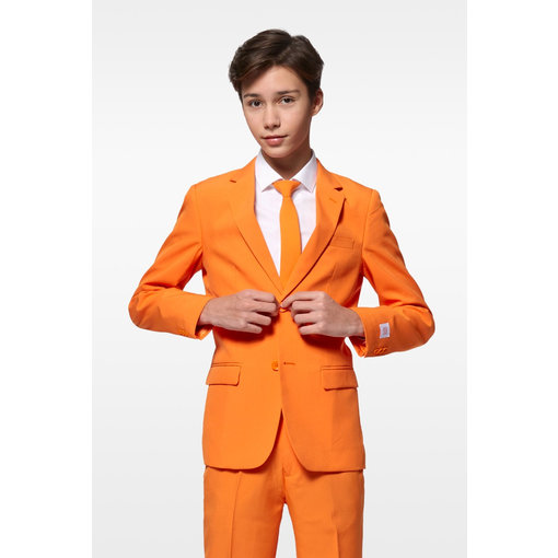 Tiener Kostuum Oranje Opposuits