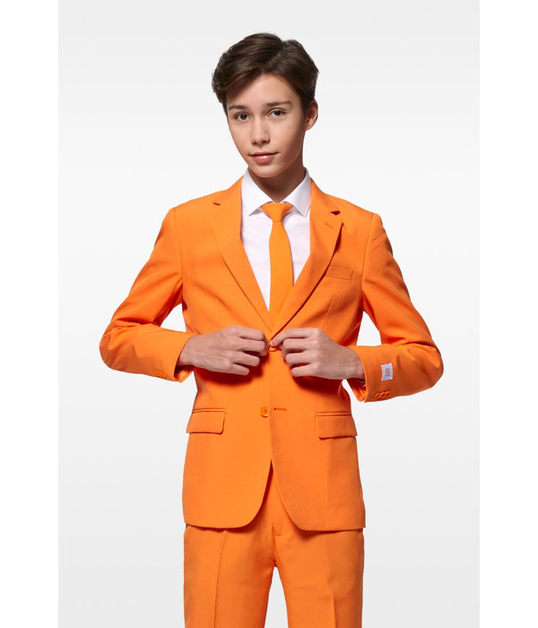 Tiener Kostuum Oranje Opposuits
