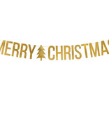 Slinger Merry Christmas goud