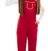 Elfen Jumpsuit Meisje Rood