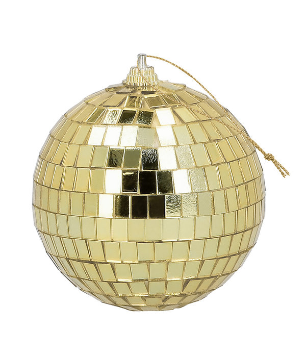 Set 6 Discoballen Goud (8cm)