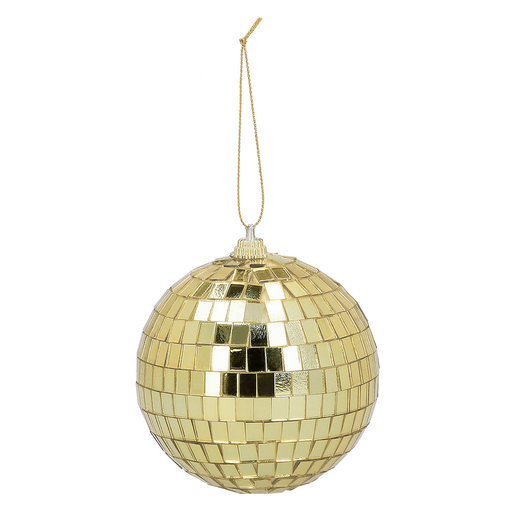 Set 6 Discoballen Goud (8cm)