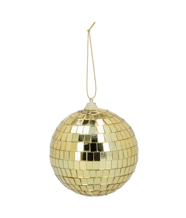 Set 6 Discoballen Goud (8cm)