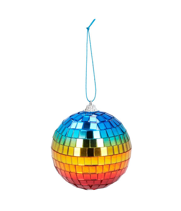 Set 6 Discoballen Rainbow (8cm)