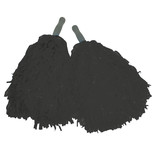 Pom Pom Zwart Stick (2st)