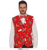 Kerst Gilet Christmas Tree Volwassenen