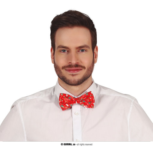 Vlinderstrik Christmas Tree Rood