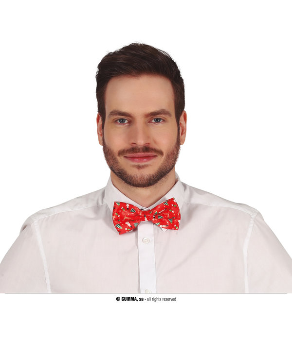 Vlinderstrik Christmas Tree Rood