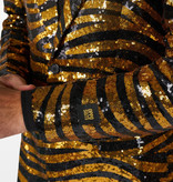 Blazer Tiger Royale Zwart/Goud Opposuits