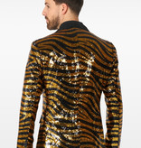 Blazer Tiger Royale Zwart/Goud Opposuits
