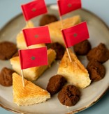 Vlaggenprikkers Marokko (50st)