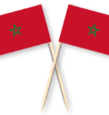 Vlaggenprikkers Marokko (50st)