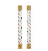 Set 2 Rollen Kerst Inpakpapier Merry Xmas (70x200cm)