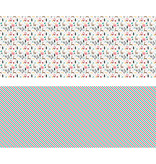 Set 2 Rollen Kerst Inpakpapier Merry Xmas (70x200cm)