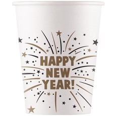Bekertjes Happy New Year Flares (8st)