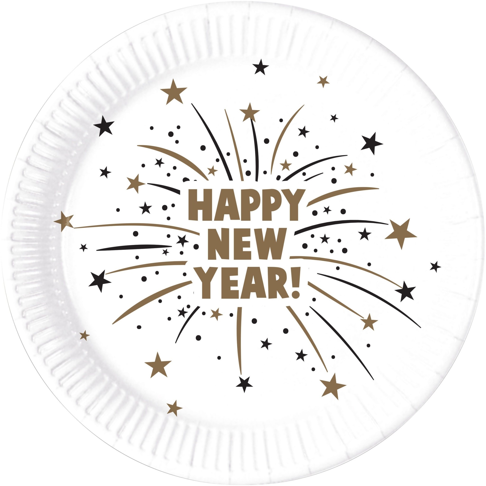 Bordjes Happy New Year Flares (8st) Bordjes Happy New Year Flares (8st)