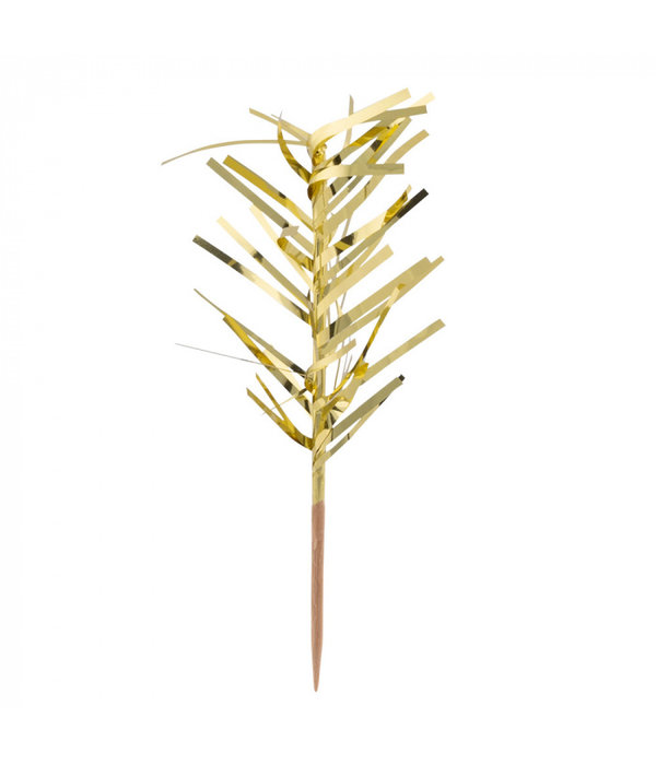 Gouden Cocktailprikkers Folie (20st)