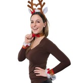 Rendier Set Met Strikjes