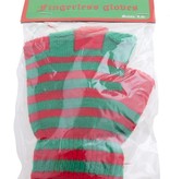 Vingerloze Handschoenen Rood/Groen