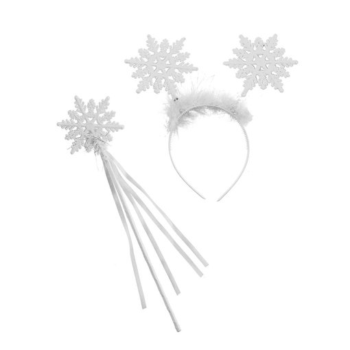 Engel Set Sneeuwvlok 2-Delig