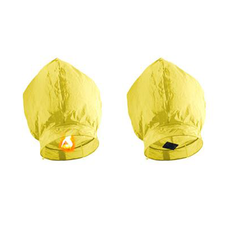 Wensballon Geel (80cm)