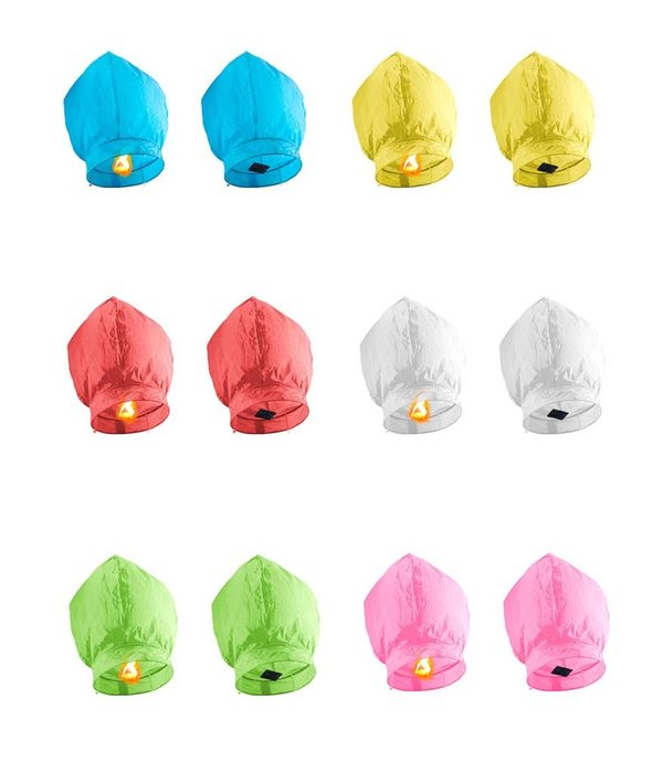 Wensballon Wit (80cm)