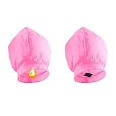 Wensballon Roze (80cm)