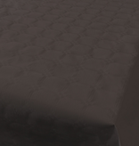 Tafelkleed Zwart Damast Rol (800x118cm)