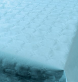 Tafelkleed Baby Blauw Damast Rol (800x118cm)