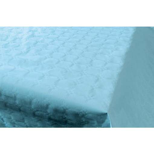 Tafelkleed Baby Blauw Damast Rol (800x118cm)