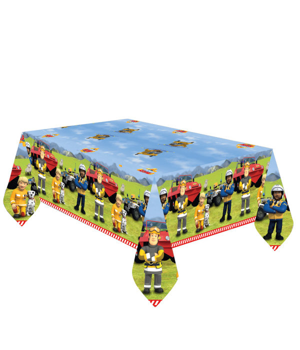 Tafelkleed Brandweerman Sam - 120x180 cm