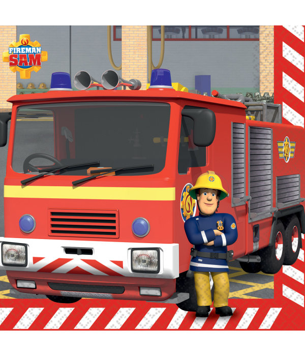 Brandweerman Sam Brandweerauto (16st) - Feestbazaar.nl